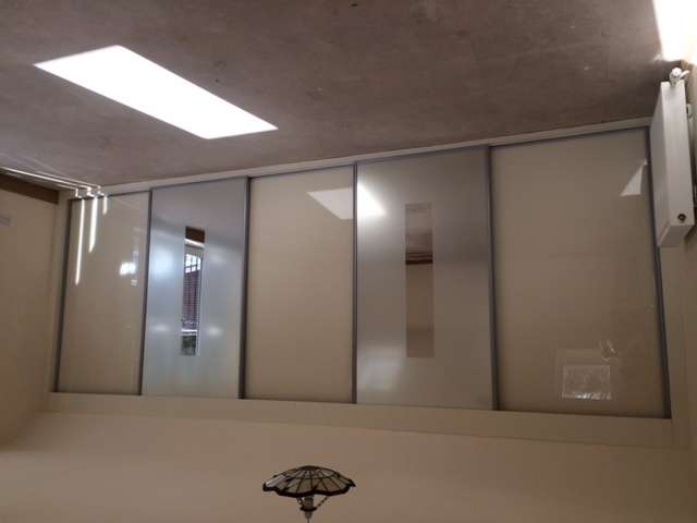 frosted glass sliding wardrobe doors