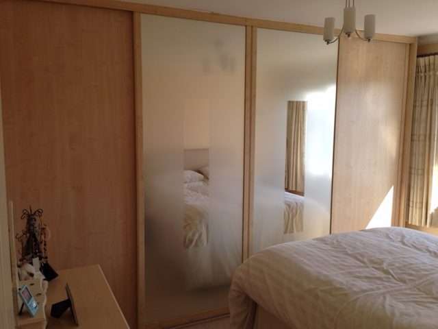 frosted glass sliding wardrobe doors